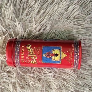 Versace red jeans woman